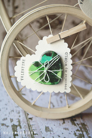 Crayon Heart Valentines | Lifestyle Crafts