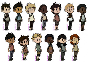 ... little pixel Gladers! (Plus Brenda, because I absolutely love her UvU