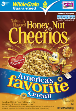 By the way… Honey Nut Cheerios with sliced bananas is delish!