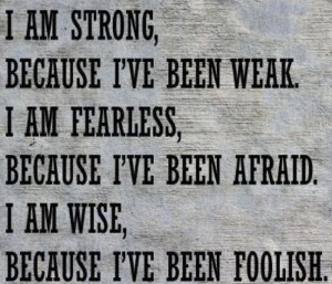 Strong fearless an wise