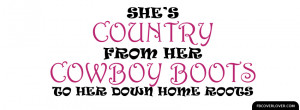 Click below to upload this Shes Country Cover!