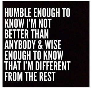 Humble and wise