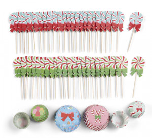 Martha Stewart Crafts - Wonderland Collection - Christmas - Cupcake ...