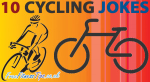 ... brand new fitness cartoon for you which contains 10 Cycling Jokes
