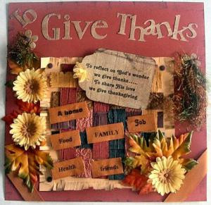Thanksgiving Scrapbooking Patterns, Quotes, Page Titles, and Scrapbook ...