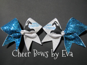 Best Friends Cheer Bows *NEW-best friend cheer bows