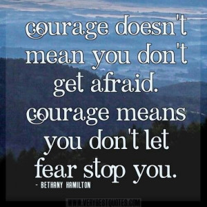 Courage definition by Bethany Hamilton