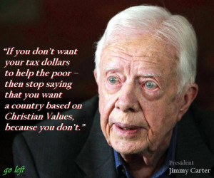Jimmy Carter gets it.