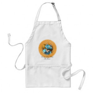 ... Quotes You Are Beautiful Frog Prince Apron from Zazzle