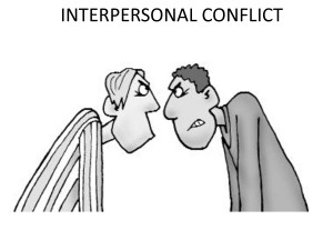 Conflict Images Interpersonal conflict?