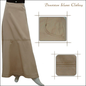 White Full Length Cover Skirt