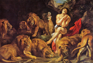 Peter Paul Rubens of Antwerp, Belgium - Daniel in the Lions' Den ...