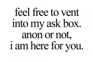 people anons vent asks