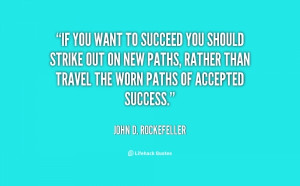 New Paths for Success