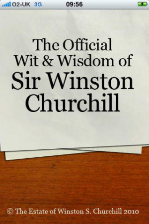 Winston Churchill's Wit & Wisdom - British Politics, Political Quotes ...