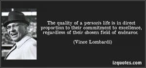 Vince Lombardi Character Quotes . Arthur joseph rooney speed deter him ...