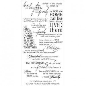 Family Quotes - scrapbooking