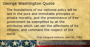 ARTICLE: Wise Quotes From our Founding Fathers