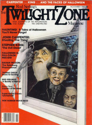 The issue that featured King's review.