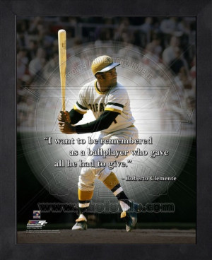 Framed Jackie Robinson Brooklyn Dodgers Pro Quotes