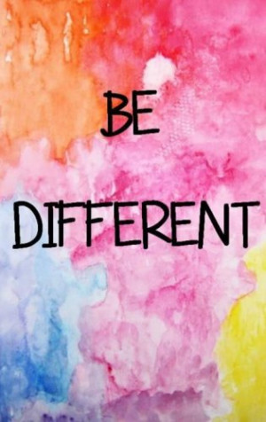 ... quote # saying # different # girly # girl # girlie # pink # orange