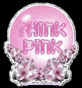 Breast Cancer awareness Think Pink Globe picture