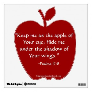 Apple of Your Eye Agrainofmustardseed.com Wall Decals