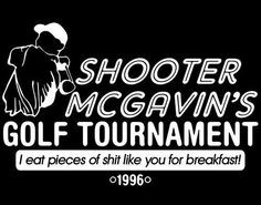 Shooter McGavin Logo On American Apparel Unisex Mens Womens T-Shirt ...
