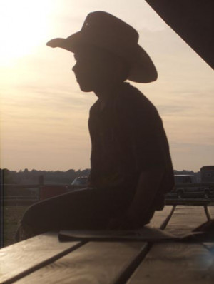 Cowboy Silhouette by horsephoto stock.xchng