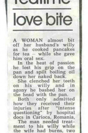 ... Funny Pictures // Tags: Funny rude news clipping story // June, 2013