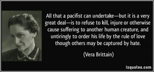 More Vera Brittain Quotes