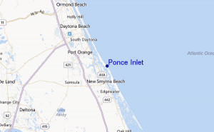 Ponce Inlet Location Maps