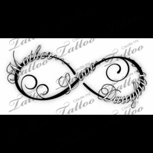 mother daughter tattoos infinity – Google Search