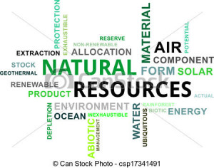 non renewable resources clipart Natural Resources Clipart Word