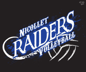 Team Shirts for Nicollet Raiders Volleyball