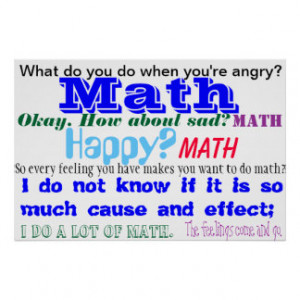 Funny Math Quotes Posters & Prints
