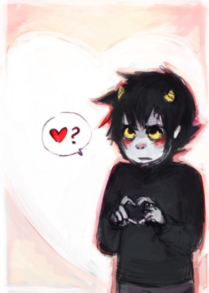 tagged AHH KARKAT YOU CUTIE