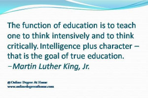 Education quotes for teachers The function of education is to teach ...