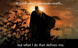 Batman Quotes Batman Begins Batman begins .