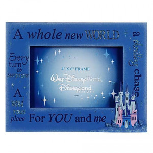 ... Photo Frames > Disney Picture Frame - Quotes - Aladdin Magic Castle