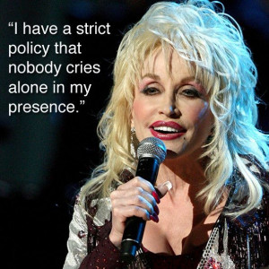 Dolly Parton is compassionate.