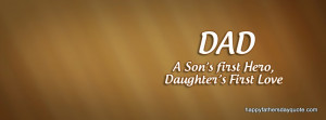 Happy Father's Day Quotes : Son's First Hero