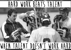 Because no matter how good you are, there's no substitute for busting ...