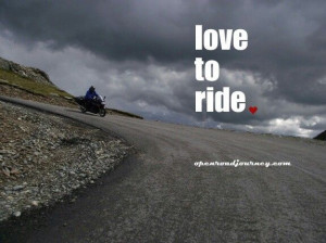 Motorcycle - sportbike - rider - quote love to ride