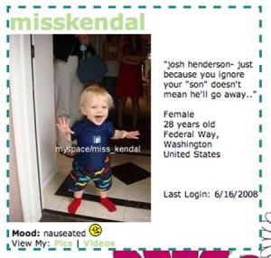 Kendal Sheppard: Josh Henderson Is Deadbeat Dad