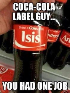 ... - But I'd give a Coke to ISIS... if it had the Ebola virus in it