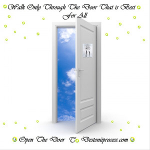 When one door closes another door opens, but we so often look so long ...