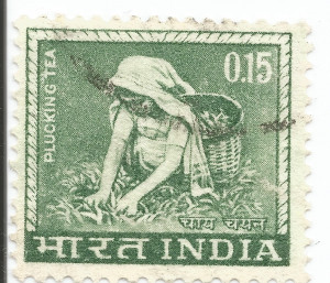 Tea Plucking 1965 India, 0,15Rs
