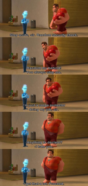 Wreck-It Ralph- movie quote