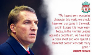 11 Brendan Rodgers post-Stoke quotes